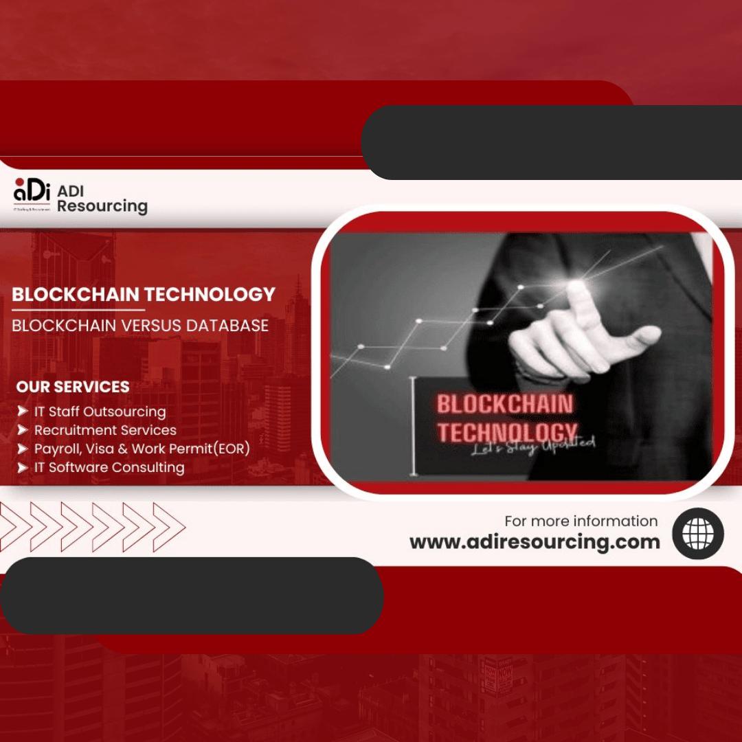 Comparing Database and Blockchain