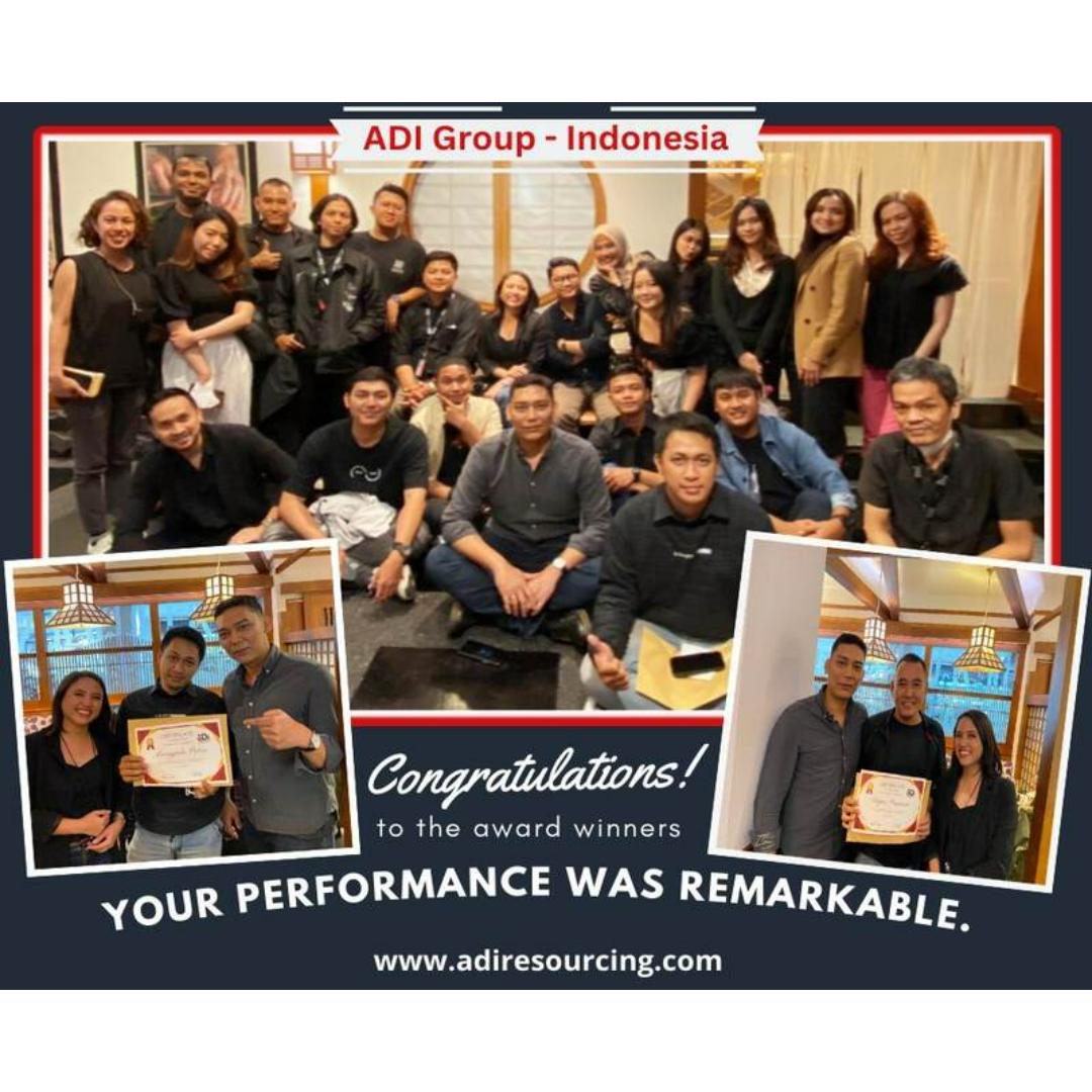 ADI Group Indonesia celebrates success with a lovely meal